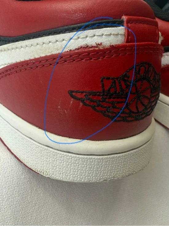 Men’s Air Jordan 1 Low (553558-066) - Picture 8 of 11